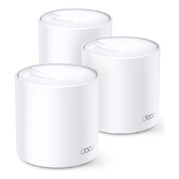 [Deco X20(3-pack)] TP-Link Deco X20 AX1800 Whole Home Mesh Wi-Fi 6 System (3-Pack)