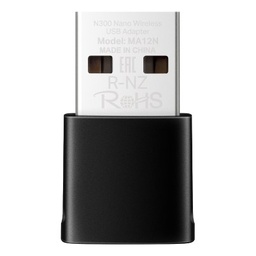 [MA12N] Mercusys MA12N N300 Wireless Nano USB Adapter