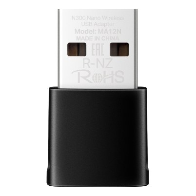 [MA12N] Mercusys MA12N N300 Wireless Nano USB Adapter