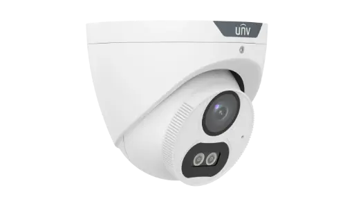 [UAC-T122-AF28M-W] Uniview 2MP ColorHunter Fixed Warm Light Turret Analog Camera Built-in Mic