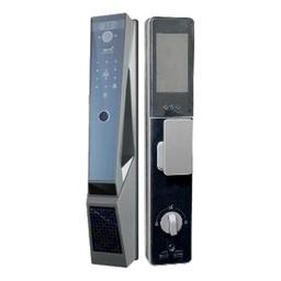 [LEVANA R9Ai Face Gray] Levana R9Ai Face Gray AI Smart Door Lock, 3D Face + Palm Vein, Video Camera, Gray