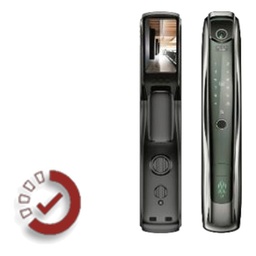 [LEZN i10 Cat Eye] LEZN i10 Cat Eye Smart Door Lock with Cat Eye Camera, Two-Way Audio, Color Night Vision