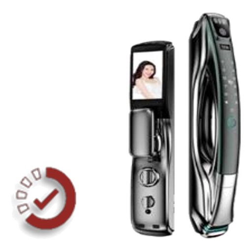 [LEZN K12 Pro Face] LEZN K12 Pro Face Smart Door Lock, Face Recognition, Cat Eye Camera, Two-Way Audio