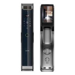 [LEZN R7 Face] LEZN R7 Face Smart Door Lock, Face Recognition, Cat Eye Camera, Silver