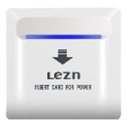 [LEZN C1-L White] LEZN C1-L White Hotel Energy Saving Switch 40A, EM 125KHz Card, White