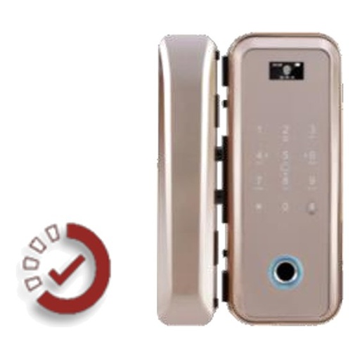 [PNDA TF-RIM] PNDA PNDA TF-RIM Smart Lock for Metal Doors, Tuya App, Fingerprint / Password / Card