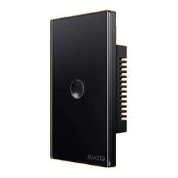 [AVATTO SWR-1G-ZB-BLK] Avatto 1 Gang Touch Switch (Round Button Series) Zigbee - Black