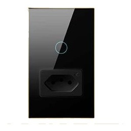 [AVATTO AIO-1G-ZB-BLK] Avatto All-in-One 1 Gang Switch + Socket Zigbee - Black