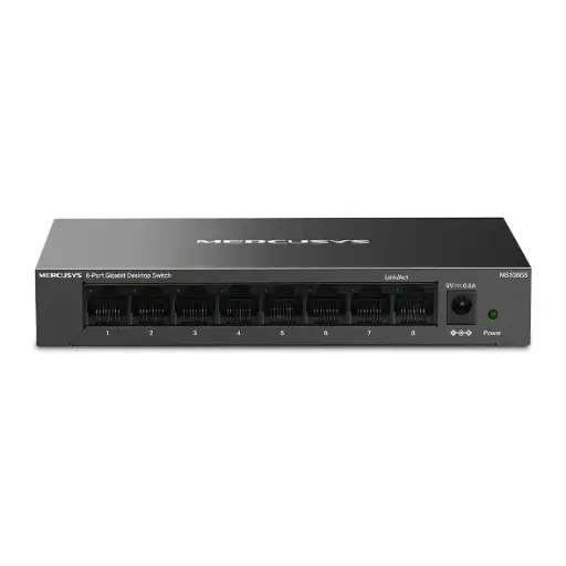 [MS108GS] Mercusys  8-Port Gigabit Desktop Switch