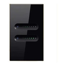 [AVATTO DIM-2G-ZB-BLK] Avatto 2 Gang Dimmer Switch Zigbee - Black