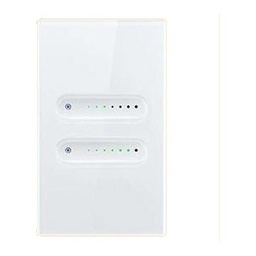 [AVATTO DIM-2G-WIFI-WHT] Avatto 2 Gang Dimmer Switch Wi-Fi - White