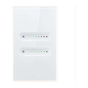 [AVATTO DIM-2G-WIFI-WHT] Avatto 2 Gang Dimmer Switch Wi-Fi - White