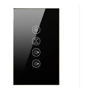 [AVATTO SHUT-LAMP-2-ZB-BLK] Avatto Double Shutter + Lamp Switch Zigbee - Black