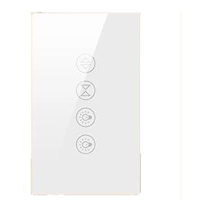 [AVATTO SHUT-LAMP-2-ZB-WHT] Avatto Double Shutter + Lamp Switch Zigbee - White