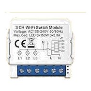 [AVATTO MINI-3G-WIFI] Avatto 3 Gang Mini Switch Module Wi-Fi