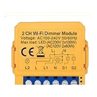 [AVATTO MINI-DIM-2G-WIFI] Avatto 2 Gang Mini Dimmer Module Wi-Fi