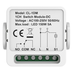 [CL-1DM] Cordless CL-1DM Intelligent Switch Module 1-Way (Dry Contact), Wi-Fi