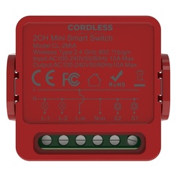 [CL-2M/A] Cordless CL-2M/A Intelligent Mini Switch Module 2-Way 10A, Wi-Fi