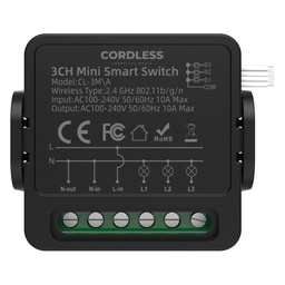 [CL-3M/A] Cordless CL-3M/A Intelligent Mini Switch Module 3-Way 10A, Wi-Fi