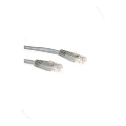 [1861100255] Premium Line 1861100255 Category 6 U/UTP Patch Cord, Snag Proof, PVC, Grey, 0.25m