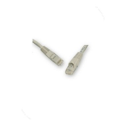 [182120105] Premium Line 182120105 Category 6A U/UTP Patch Cord, Snag Proof, LSOH, Grey, 1m