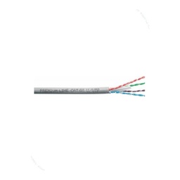 [209142225] Premium Line 209142225 Category 6A U/UTP Installation Cable, 500m Reel, LSOH, Grey