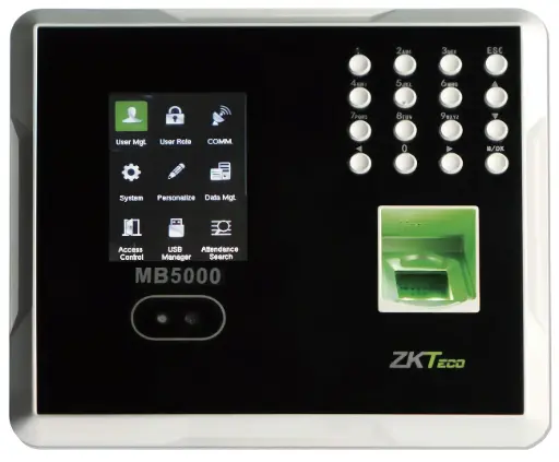 [MB5000] ZKTeco Fingerprint & Face Attendance Device MB5000