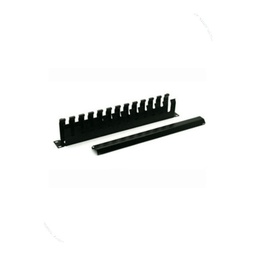 [195010102] Premium Line 195010102 1U 19" Cable Management, Duct Type, Black