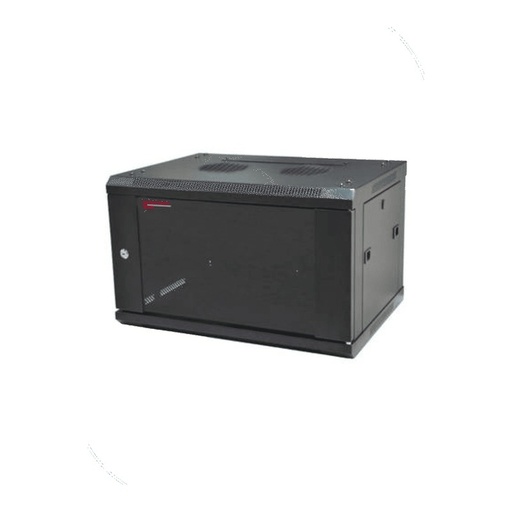 [611266092] Premium Line 611266092 Wall Mount Cabinet 9U, 600x600mm, Black, with Fan and PDU