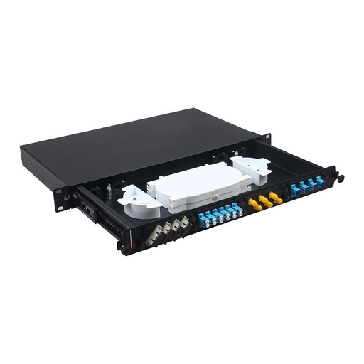 [241100002] Premium Line 241100002 FO Patch Panel Main Body, 19" 1U, without Adapter Panels and Accessories