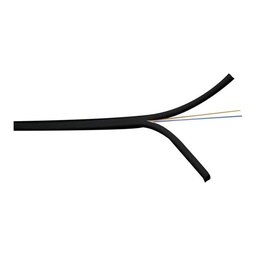 [261462004] Premium Line 261462004 FO FTTH Drop Cable, Flat Type, Two FRP Strength Members, SM 9/125 (G.657A2), 4 Core, LSOH (per meter)