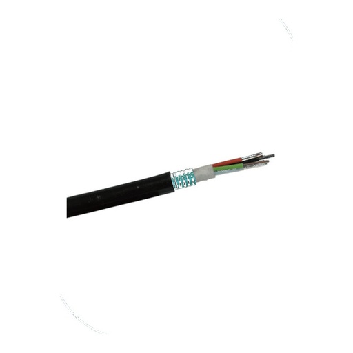 [265143012] Premium Line 265143012 FO Outdoor Cable, Unitube, Steel Armored with Glass Yarn Strength Members, MM 50/125 OM3, 12 Core, PE (per meter)