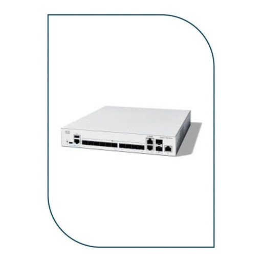 [C1300-12XS] Cisco C1300-12XS Catalyst 1300 Managed Switch, 10 x 10 Gigabit SFP+, 2 x 10 Gigabit copper ports (combo with 2 x SFP+)