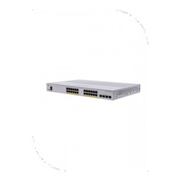 [CBS250-24P-4G-EU] Cisco CBS250-24P-4G-EU Business 250 Smart Switch, 24 10/100/1000 PoE+ ports with 195W power budget, 4 Gigabit SFP