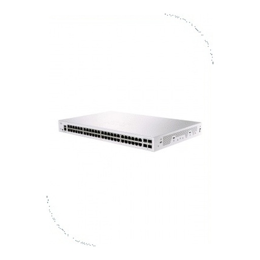 [CBS250-48T-4X-EU] Cisco CBS250-48T-4X-EU Business 250 Smart Switch, 48 10/100/1000 ports, 4 10 Gigabit SFP+