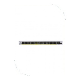 [CBS350-48FP-4G-EU] Cisco CBS350-48FP-4G-EU Business 350 Managed Switch, 48 10/100/1000 PoE+ ports with 740W power budget, 4 Gigabit SFP