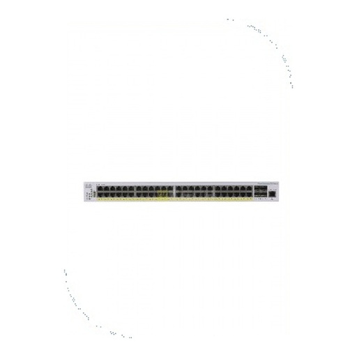 [CBS350-48FP-4G-EU] Cisco CBS350-48FP-4G-EU Business 350 Managed Switch, 48 10/100/1000 PoE+ ports with 740W power budget, 4 Gigabit SFP