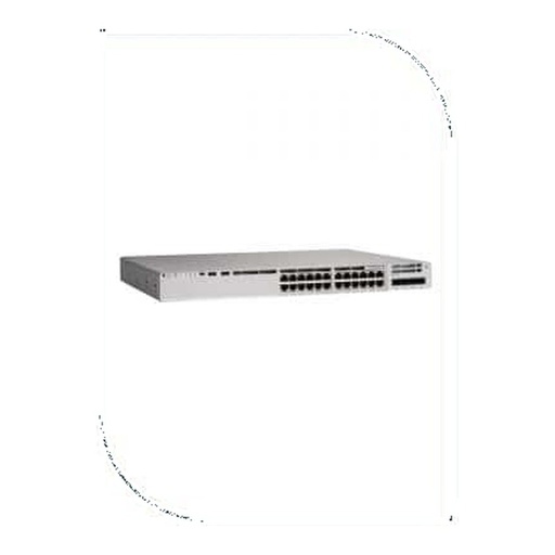 [C9200L-24P-4X-A] Cisco C9200L-24P-4X-A Catalyst 9200 Switch, 24 x 1G PoE+ ports, 4 x 10G SFP+ fixed uplinks, Network Advantage