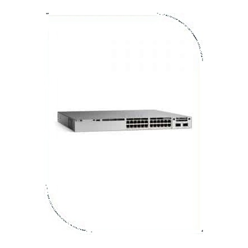 [C9300-24P-A] Cisco C9300-24P-A Catalyst 9300 Switch, 24 x 1G PoE+ ports, modular uplinks, Network Advantage