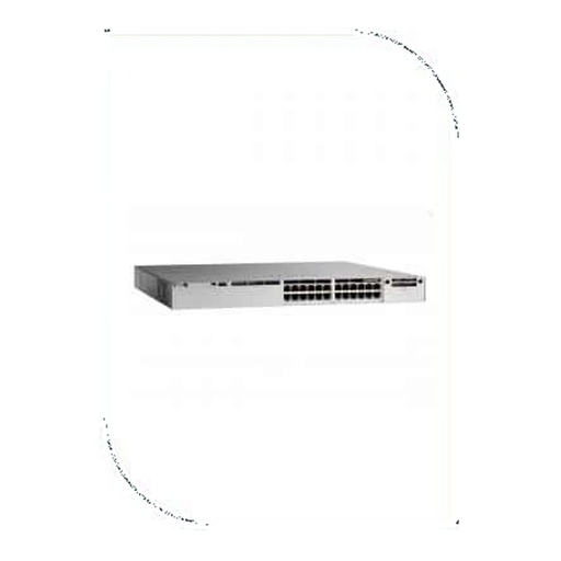 [C9300L-24T-4G-A] Cisco C9300L-24T-4G-A Catalyst 9300 Switch, 24 x 1G copper data ports, 4 x 1G SFP fixed uplinks, Network Advantage