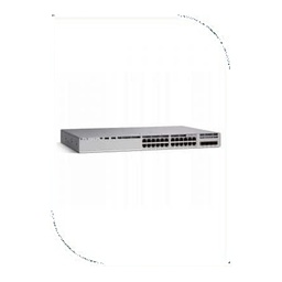 [C9300L-24P-4G-E] Cisco C9300L-24P-4G-E Catalyst 9300 Switch, 24 x 1G PoE+ ports, 4 x 1G SFP fixed uplinks, Network Essentials