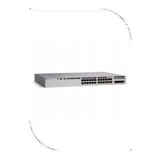 [C9300L-24P-4G-E] Cisco C9300L-24P-4G-E Catalyst 9300 Switch, 24 x 1G PoE+ ports, 4 x 1G SFP fixed uplinks, Network Essentials