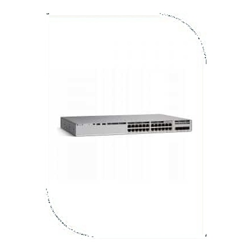 [C9300L-24P-4G-A] Cisco C9300L-24P-4G-A Catalyst 9300 Switch, 24 x 1G PoE+ ports, 4 x 1G SFP fixed uplinks, Network Advantage
