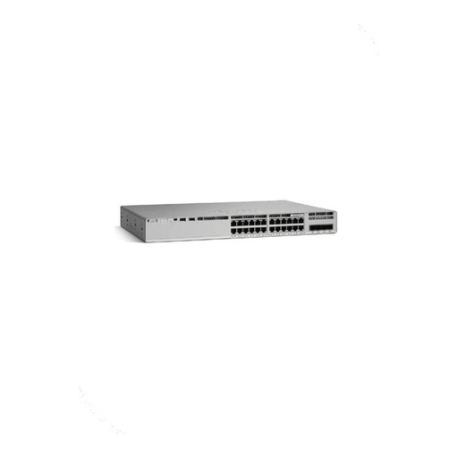 [C9200L-24T-4G-A] Cisco C9200L-24T-4G-A Catalyst 9200 Switch, 24 x 1G copper data ports, 4 x 1G SFP fixed uplinks, Network Advantage
