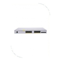 [CBS350-24FP-4G-EU] Cisco CBS350-24FP-4G-EU Business 350 Managed Switch, 24 10/100/1000 PoE+ ports with 370W power budget, 4 Gigabit SFP
