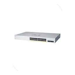 [CBS220-24P-4G-EU] Cisco CBS220-24P-4G-EU Business 220 Smart Switch, 24 x 10/100/1000 PoE+ ports with 195W power budget, 4 x Gigabit SFP
