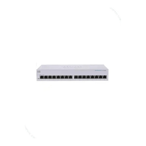 [CBS110-16T-EU] Cisco CBS110-16T-EU Business 110 Unmanaged Switch, 16 x 10/100/1000 ports, Rack-mountable