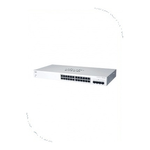 [CBS220-24T-4X-EU] Cisco CBS220-24T-4X-EU Business 220 Smart Switch, 24 x 10/100/1000 ports, 4 x 10G SFP+