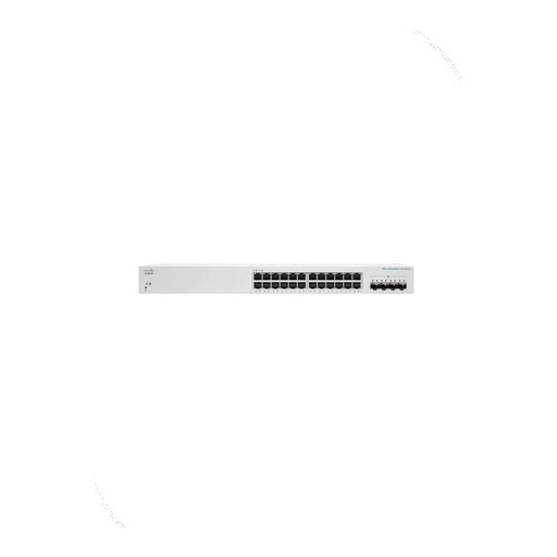 [CBS220-24FP-4X-EU] Cisco CBS220-24FP-4X-EU Business 220 Smart Switch, 24 x 10/100/1000 PoE+ ports with 382W power budget, 4 x 10G SFP+