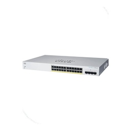 [CBS250-24FP-4X-EU] Cisco CBS250-24FP-4X-EU Business 250 Smart Switch, 24 10/100/1000 PoE+ ports with 370W power budget, 4 10 Gigabit SFP+